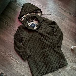 Vintage Burberry London Quilted Coat
